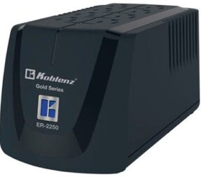 Regulador Koblenz Er-2250, 6, Negro, Hogar Y Oficina, 2250 Va, 1000 W