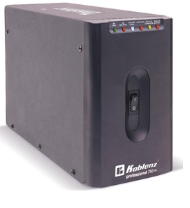 No Break Koblenz 15007, 1500 VA, 900 W, Negro, Hogar Y Oficina