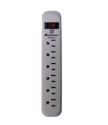 Barra Multicontacto Ss460C Supresor De Picos 460Joules