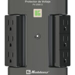 Multicontacto Pv2500D Pared Protector De Voltaje 2500Va 2000W