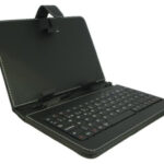 Funda Con Teclado Para Tablet 7" Vinipiel Negra 001678