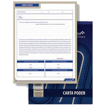 Block Carta Poder