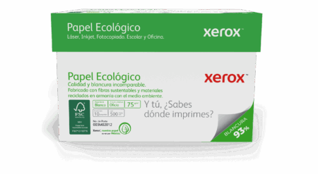 Xerox Papel Ecologico Oficio 93% Blancura