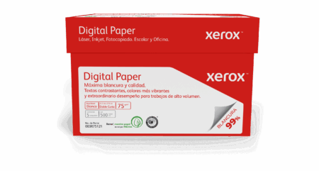 Xerox Papel Digital Rojo Doble Carta 99 Blancura –
