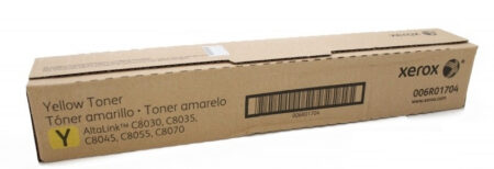 Toner Xerox Amarillo P/Altalink C8030/C8035 C4085/C8055/C8070 15,000 Paginas, 006R01704
