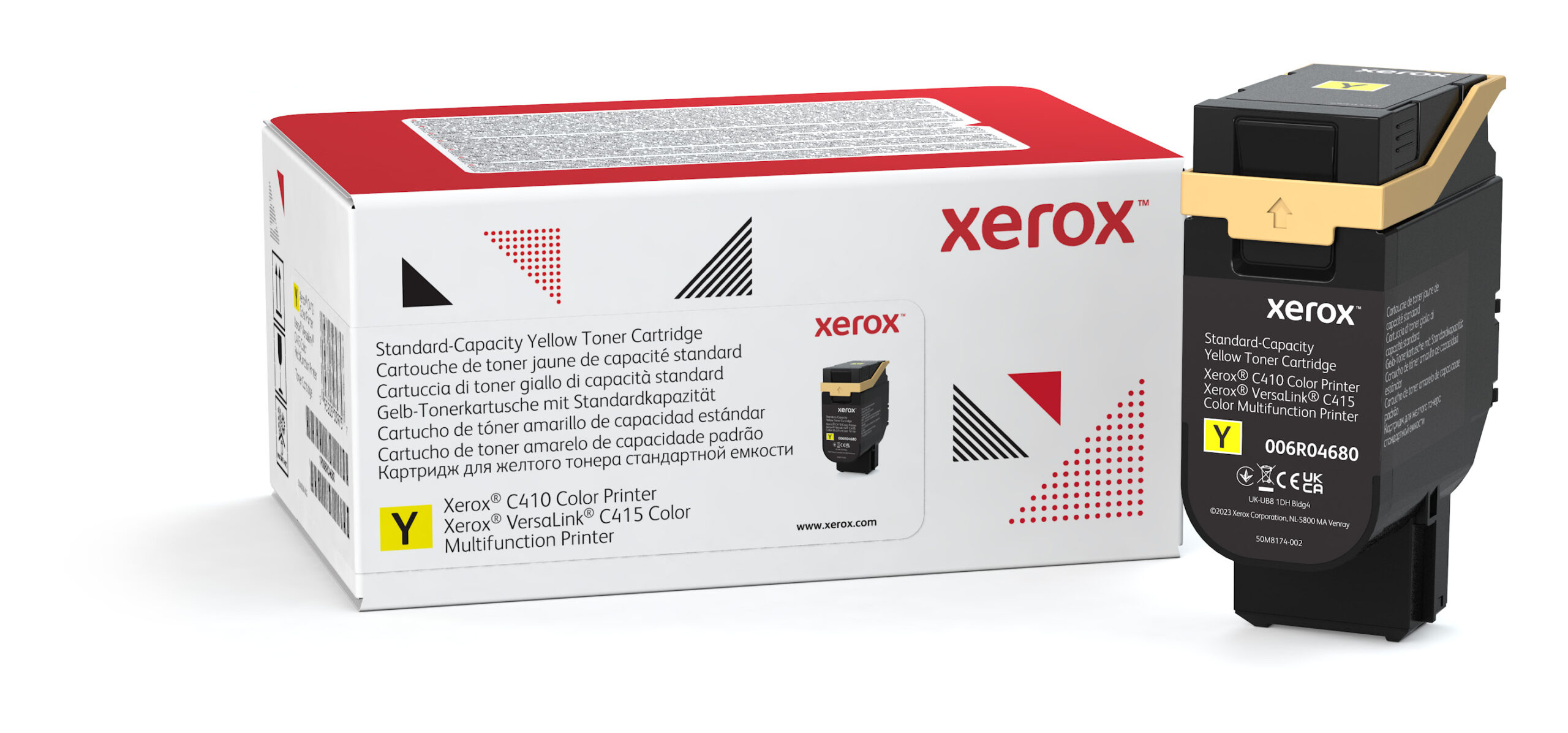 Toner Xerox 006r04680 Color Amarillo/2,000 Paginas