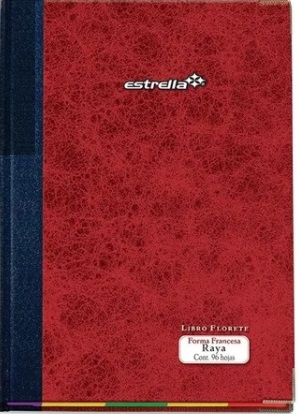 Libro Florete Rayado 96 Hojas