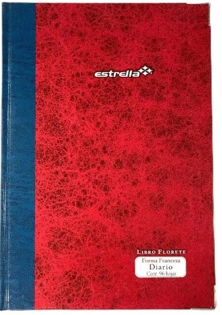 Libro Florete Diario 96 Hojas