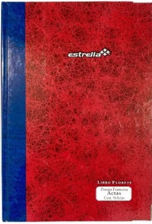 Libro Florete Actas 96 Hojas