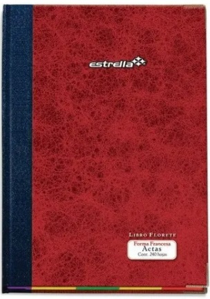 Libro Florete Actas 240 Hojas
