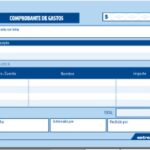 Block De Comprobante De Gastos 50 Hojas Estrella