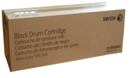 Tambor Xerox Impresora Color 550/560 Cru Negro, 013R00663