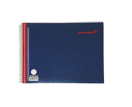 Cuaderno con Espiral doble raya de 100 hojas