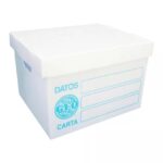 Caja De Archivo Plástico Tamaño Carta Marca Geo 026 Medidas 41X31X26 -