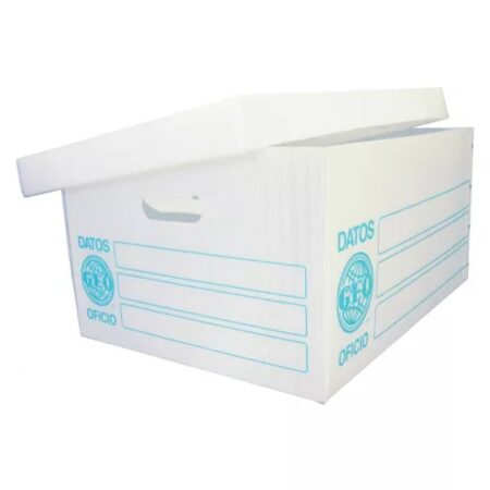 Caja De Archivo Plástico Tamaño Oficio Marca Geo 027 Medidas 30X50X26 –