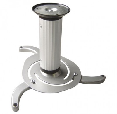 Soporte Para Proyector Universal – 360 Grados, 10Kg, Color Plata, Acero 030096 Brobotix