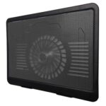 Base Enfriadora Para Laptop Brobotix/Iluminado/Aluminio/Negro, 044695N