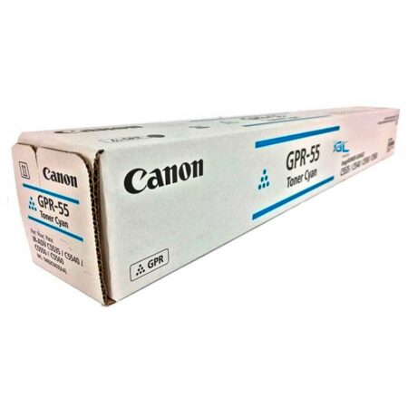 Tóner. Canon Gpr-55 0482C Cyan. Aproximadamente 60 – 000 Páginas De Rendimiento. Compatible Con Canon Imagerunner Advance C5535/C5540/C5550/C5560