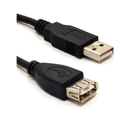 Cable Extensión USB Brobotix 054320 – USB, 0, 9 M, Negro