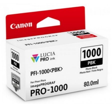 Tanque Canon Pfi-1000 Pbk – Negro
