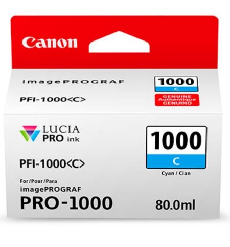 Tanque Canon Pfi-1000 C – Cian