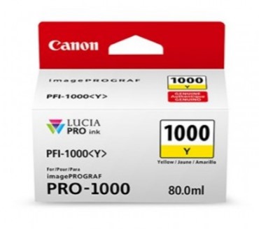 Tanque Canon Pfi-1000 Y – Amarillo