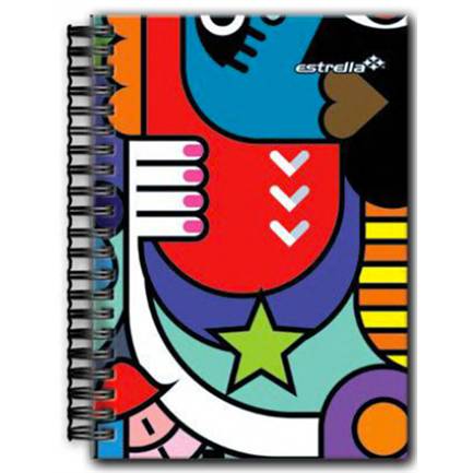 Cuaderno Book doble espiral 80 Hojas