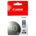Cartucho De Tinta Canon 0615B050Aa Pg-40 Color Negro