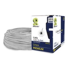 Bobina Utp – Cat6, 100 M, Interior, Gris, 100 Cobre, Brobotix 065810