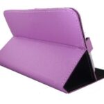 Funda Para Tableta Brobotix 070020L - 7 Pulgadas, Morado, Vinipiel, Universal