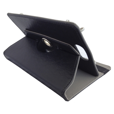 Protector Para Tableta Brobotix 070436 – 7 Pulgadas, Folio, Negro, Cuero, Universal