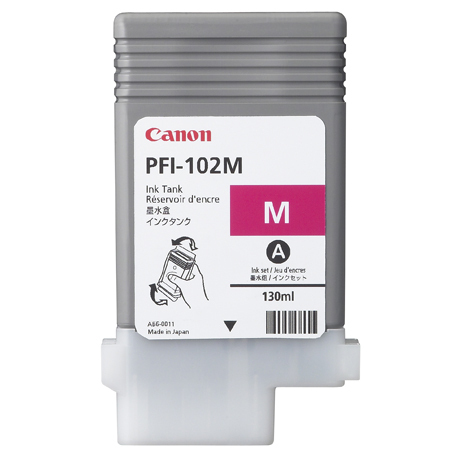 Cartucho Inkjet Pfi-102 M Magen 130Ml Para Plotter Ipf