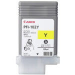 Cartucho Inkjet Pfi-102 Y Yello 130Ml Para Plotter Ipf