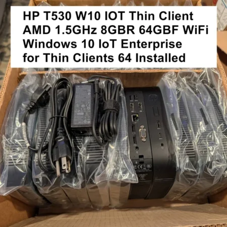 HP t530 Win10 IOT Enterprise AMD Prairie Falcon Dual Core 32GF/4GB