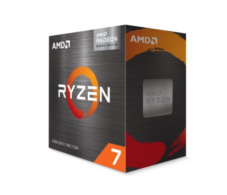 Procesador AMD Ryzen 7 5700G A 3.8Ghz Socket Am4, 5A Generacion/65W/8 Nucleos/Graficos Integrados, 100-100000263Box
