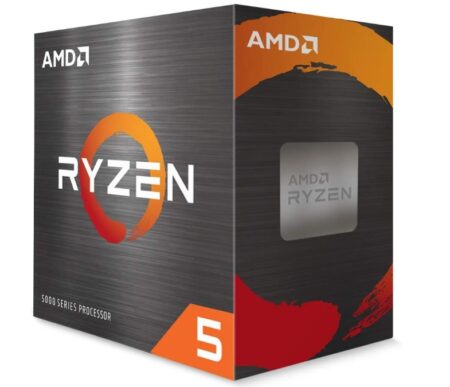 Procesador AMD Ryzen 5 5500 3.6Ghz Socket Am4/6 Core/65W/Sin Graficos/Con Fan, 100-100000457Box