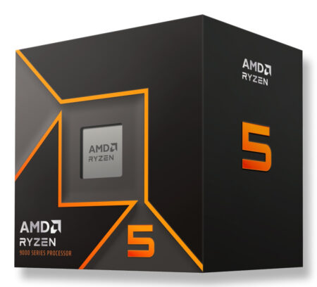 Procesador AMD Ryzen 5-9600/Socket Am5/5.2Ghz/6 Core/32Mb/Con Ventilador/Graficos Incluidos/100-100000718Box