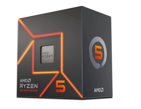 Procesador AMD Ryzen 5 7600 Socket Am5/3.8Ghz/6Core/35Mb/Incluye Graficos Y Disipador, 100-100001015Box