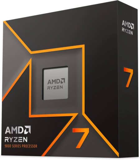 Procesador AMD Ryzen 7 9700X, Socket Am5, 2200Mhz, 5.5Ghz, 8Core, 40Mb, L3 Cache, No Incluye Disipador 100-100001404Wof