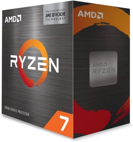 AMD Ryzen 7 5700X3D – 8 Núcleos, Socket Am4, No Incluye Ventilador, Se Requiere Una Tarjeta Gráfica Independiente.