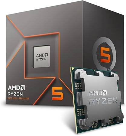AMD Ryzen 5 8400F – 6 Núcleos, Socket Am5, Con Ventilador, Se Requiere Una Tarjeta Gráfica Independiente
