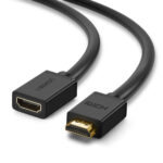 Cable Extensor HDMI Ugreen 10141 De 1 Metro, 3D, HDR, Macho A Hembra, Nucleo De Cobre Estañado, Transmision Estable