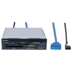 LECTOR DE MEMORIAS MANHATTAN 101967 UNIVERSAL USB3.0 INTERNO PARA BAHIA 3.5"