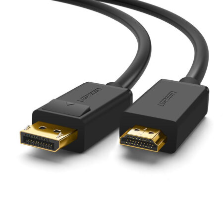 Cable Displayport Macho-HDMI Macho Ugreen 10203 3 Metros, 4K, 30Hz, Negro