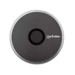 CARGADOR INALAMBRICO DE CELULAR 10W REDONDO MANHATTAN 102186