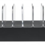 Estacion De Carga Manhattan 102254 Con 6 Puertos USB-A/50W/Color Negro