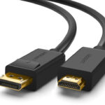 Cable Displayport Macho-HDMI Macho Ugreen 10239 1.5 Metros, 4K, 30Hz, Negro