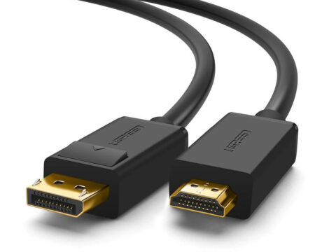 Cable Displayport Macho-HDMI Macho Ugreen 10239 1.5 Metros, 4K, 30Hz, Negro