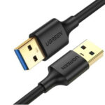 Cable USB-A 3.0 A USB-A 3.0 Ugreen 10371, 2 Mts, Macho A Macho, 5Gbp, Blindaje Multiple, No Requiere Controlador