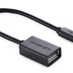 ADAPTADOR OTG MICRO USB MACHO A USB 2.0 A HEMBRA UGREEN 10396